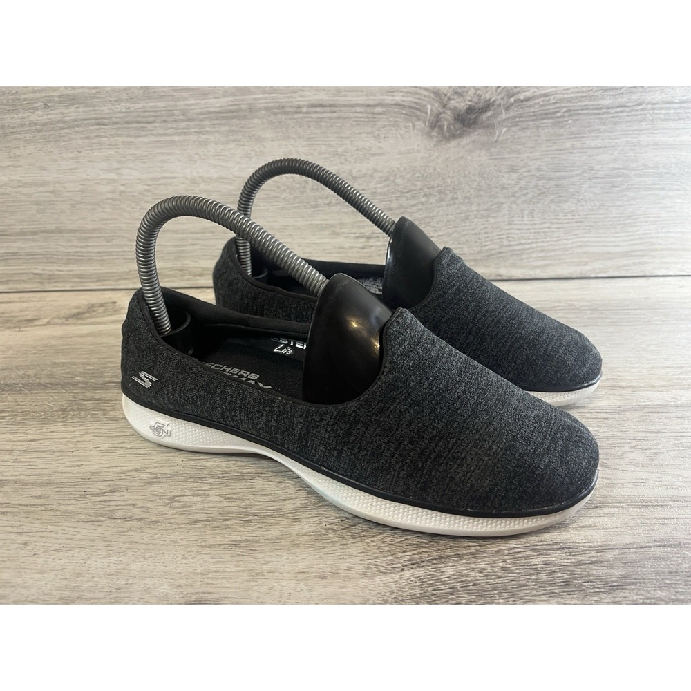 Skechers Women's Charcoal Slip-On Athletic Shoes